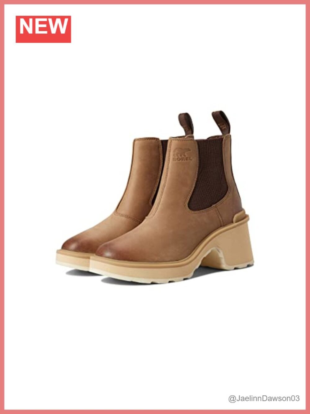 Sorel Hi-Line Heel Chelsea Waterproof Suede Women's Ankle Boots